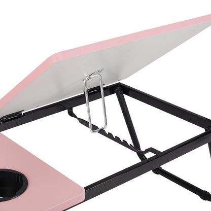 Adjustable Tilting Laptop Desk Sofa Bed Writing Notebook Computer Desk Breakfast Tray Folding Portable Table