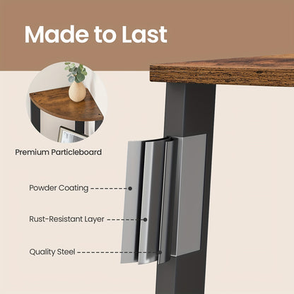 Corner Shelf, 4-Tier Corner Bookshelf, Storage Shelving Unit with Steel Frame