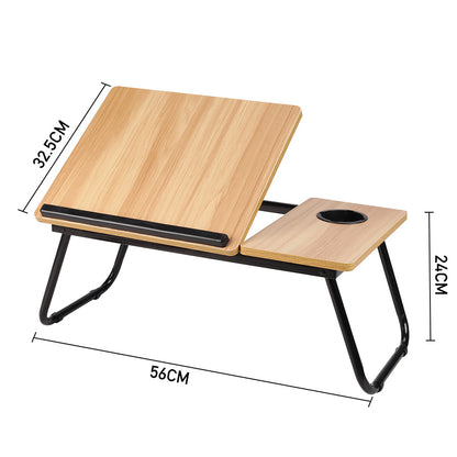 Adjustable Tilting Laptop Desk Sofa Bed Writing Notebook Computer Desk Breakfast Tray Folding Portable Table