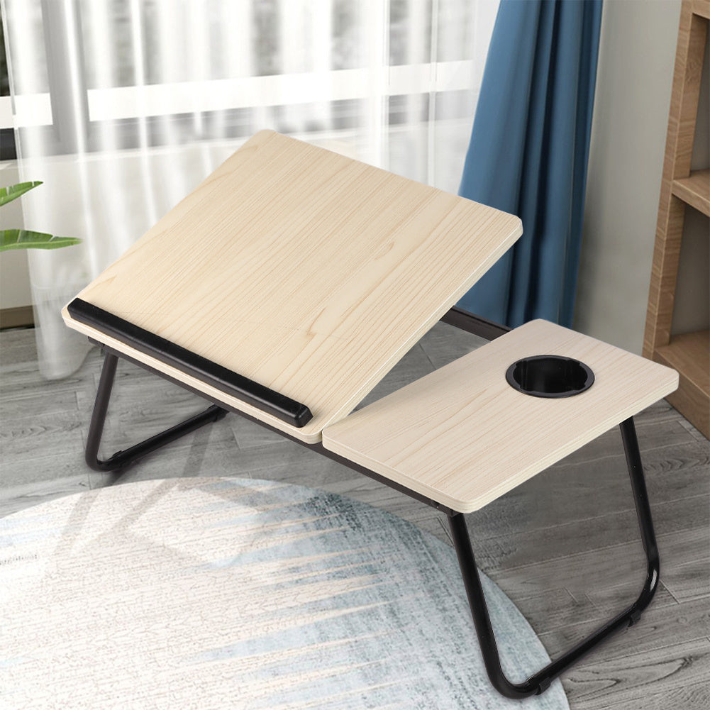 Adjustable Tilting Laptop Desk Sofa Bed Writing Notebook Computer Desk Breakfast Tray Folding Portable Table