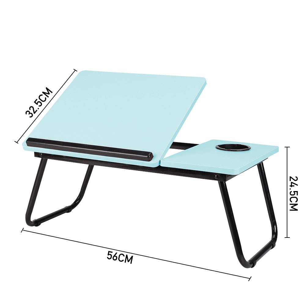 Adjustable Tilting Laptop Desk Sofa Bed Writing Notebook Computer Desk Breakfast Tray Folding Portable Table