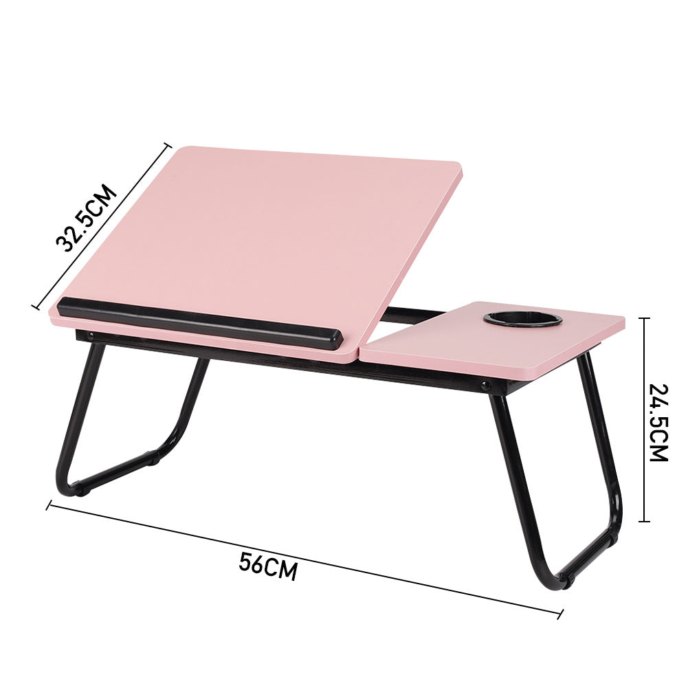 Adjustable Tilting Laptop Desk Sofa Bed Writing Notebook Computer Desk Breakfast Tray Folding Portable Table