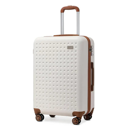 M/L/XL Kono Hard Case 100% ABS Travel Luggage with 8 Spinner Wheels TSA Lock Trolley Suitcase for hand luggage and Travel