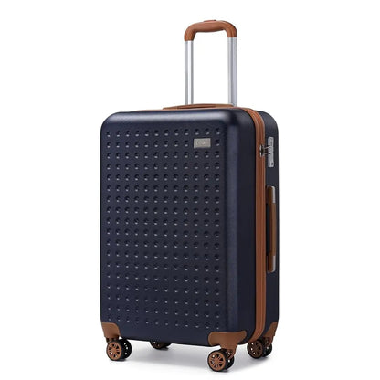 M/L/XL Kono Hard Case 100% ABS Travel Luggage with 8 Spinner Wheels TSA Lock Trolley Suitcase for hand luggage and Travel