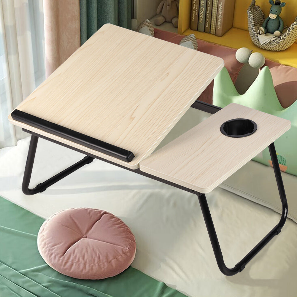 Adjustable Tilting Laptop Desk Sofa Bed Writing Notebook Computer Desk Breakfast Tray Folding Portable Table