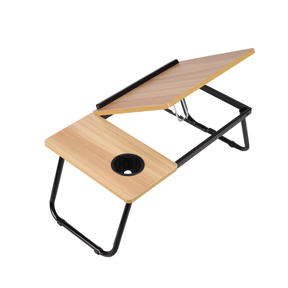 Adjustable Tilting Laptop Desk Sofa Bed Writing Notebook Computer Desk Breakfast Tray Folding Portable Table